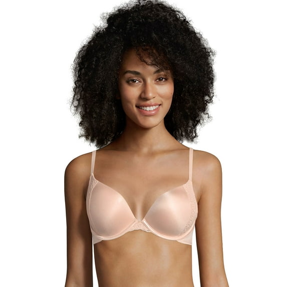 Maidenform T-Shirt Bra Love the Lift Natural Boost Demi Underwire Women's 9428