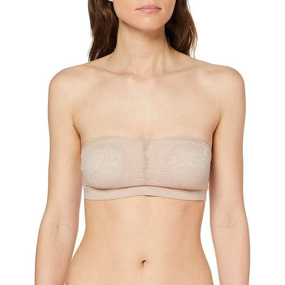 Maidenform The Dream Collection Bandeau Bralette, 32, Evening Blush Lace