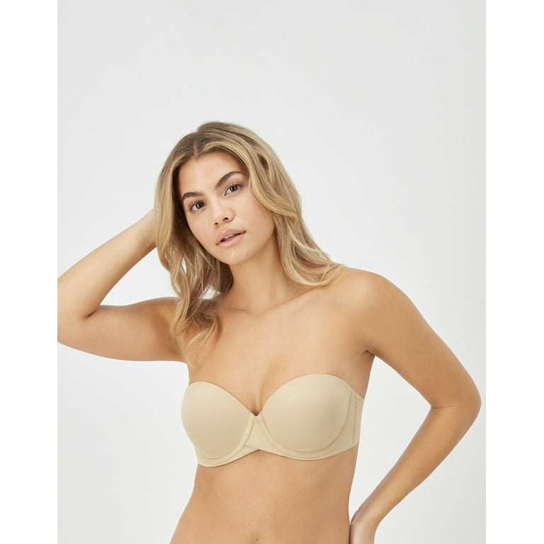 Maidenform strapless minimizer microfibra liso bali (color: camel. talla:  38dd), Delivery Near You