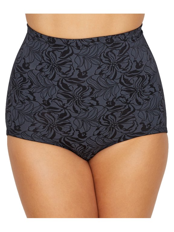 Maidenform Ultra-Firm Control Shaping Brief Black 2XL Women's
