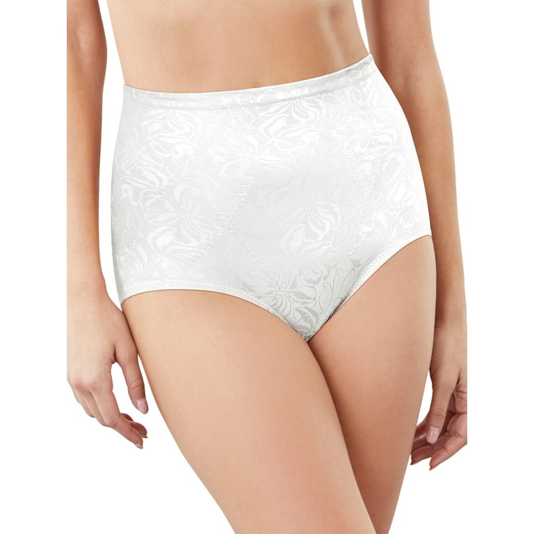 Maidenform Ultra-Firm Control Shaping Brief White XL Women's 