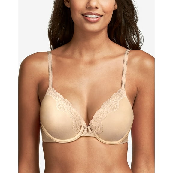 Maidenform Underwire Bra Comfort Devotion Convertible T-Shirt Full Coverage 9404