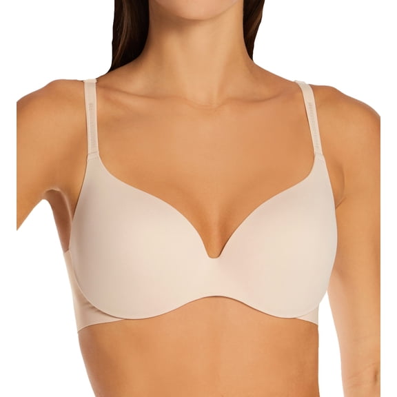 Women's Maidenform DM0070 Comfort Devotion DreamWire Full Coverage Bra (Almond 34C)