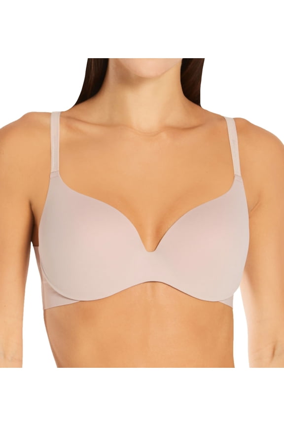 Women's Maidenform DM0070 Comfort Devotion DreamWire Full Coverage Bra (Evening Blush 36DD)