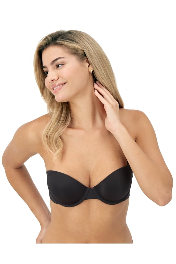 Maidenform Underwire Bra Smooth Finish Strapless Smooth Invisble Women's SE6900
