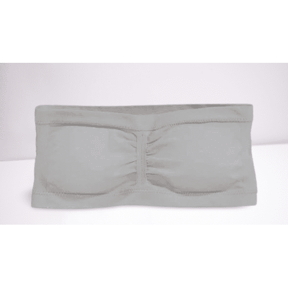 Maidenform WHITE Little Girls & Big Girls Seamless Bandeau Bra, US Small (6/6X)