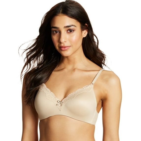 Maidenform Wire-Free Lift Bra Comfort Devotion Ultimate Lace-Trim Women's 09456