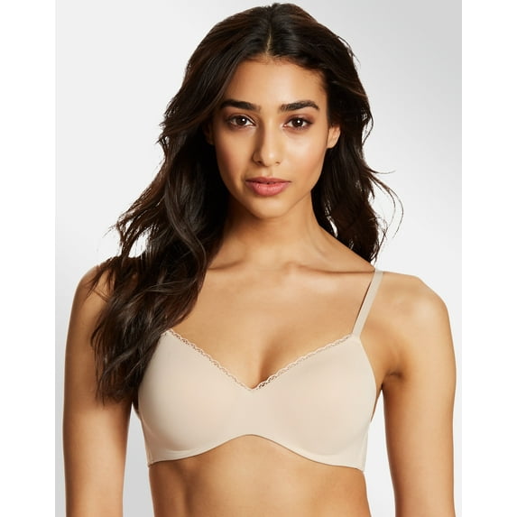 Maidenform Wireless Bra DM7681 Pure Comfort Embellished Lift T-Shirt Women's