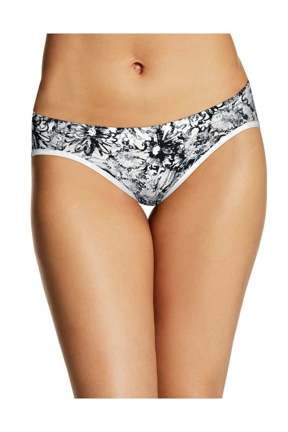 Women's Bikini Barely There Underwear No-show Waist Leg Microfiber