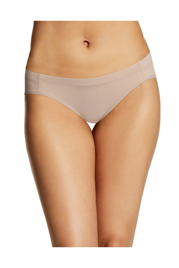 Women's Bikini Barely There Underwear No-show Waist Leg Microfiber