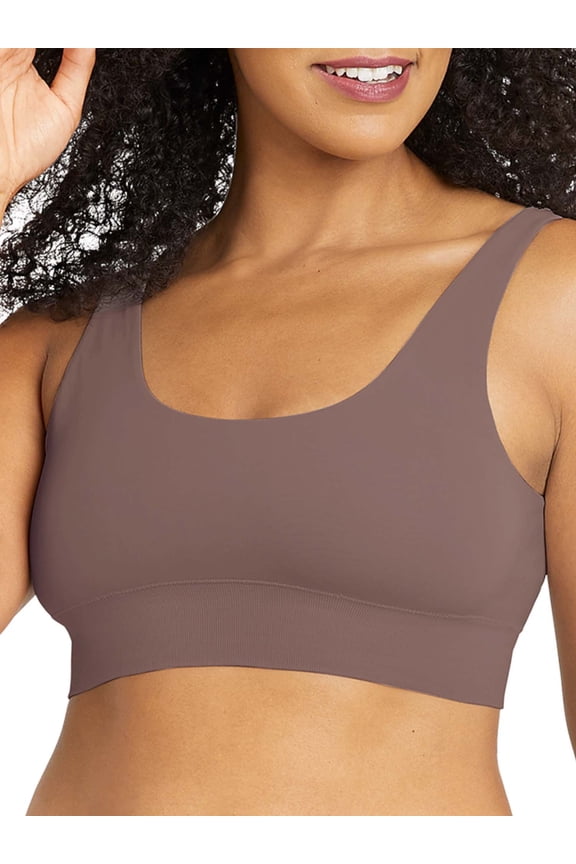 Women's Comfort Crush Seamless Scoop Pullover Bralette, Style SN1256