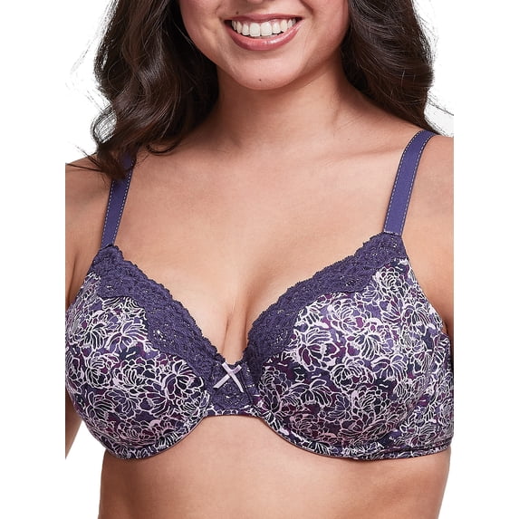 Maidenform Women's Comfort Devotion Full Coverage Lace Trim Underwire Bra - Style 09404