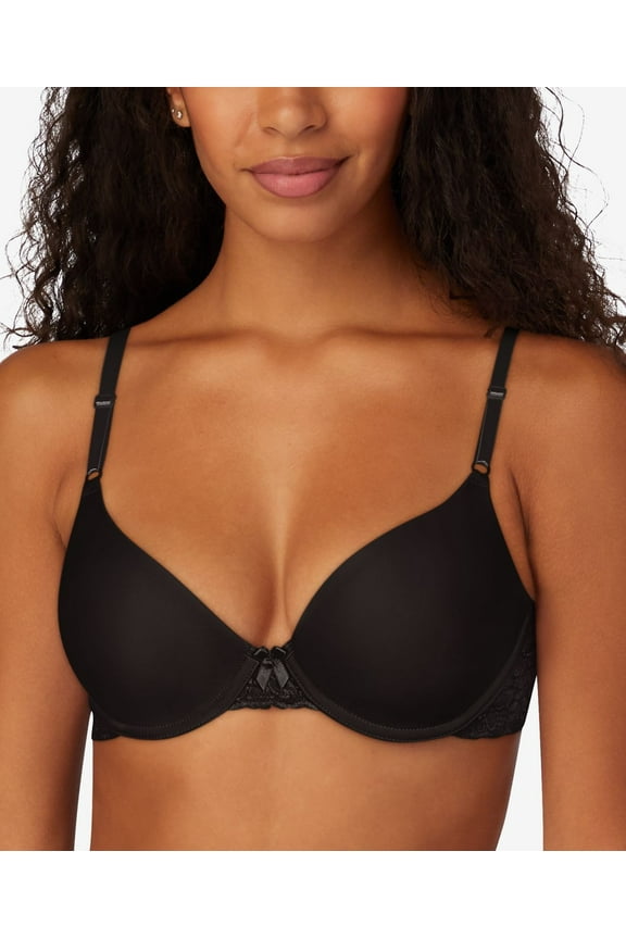 Women's Demi Underwire Lace Bra DM7900 - Black, Size 38B