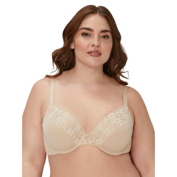 Maidenform Women's Everyday Luxe Embellished Underwire T-shirt Bra