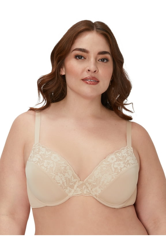 Women's Everyday Luxe Embellished Underwire T-shirt Bra