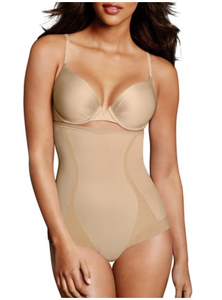 Maidenform High Waist Brief with Cool Comfort® & LYCRA® FitSense™ Nude  1/Transparent 2XL Women's