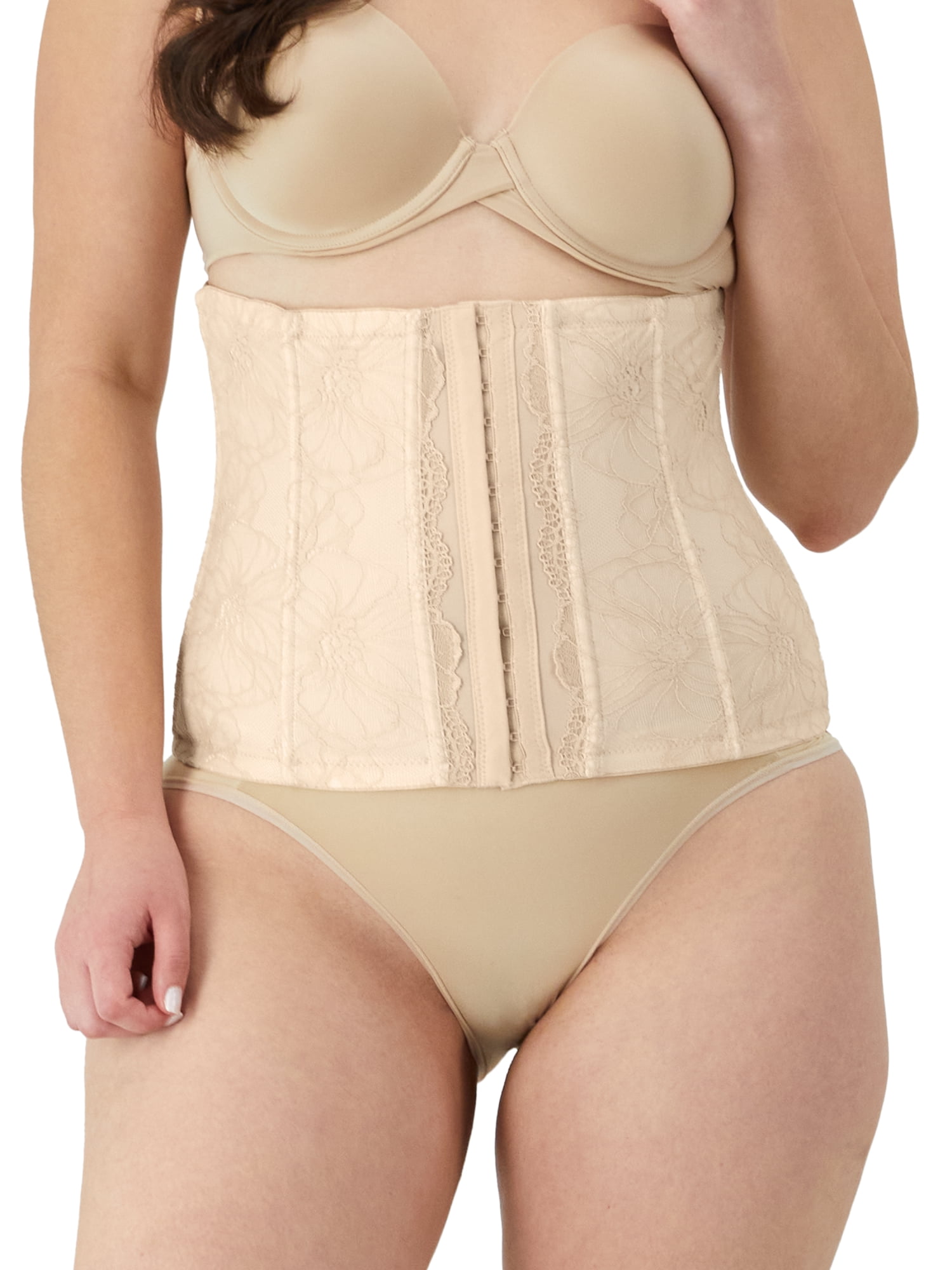 Maidenform Women s Shapewear Firm Control Lace Waist Cincher Shapewear Style W82006 Sizes up to 3XL