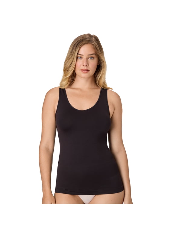 Women's Shapewear Seamless Light Shaping Tank with Cool Comfort, Sizes up to 3XL