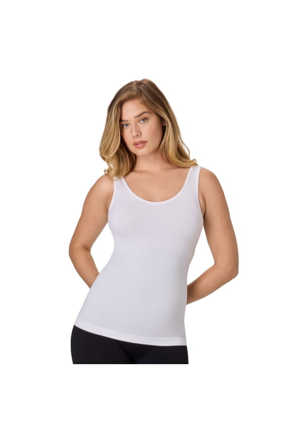 Women's Shapewear Seamless Light Shaping Tank with Cool Comfort, Sizes up to 3XL