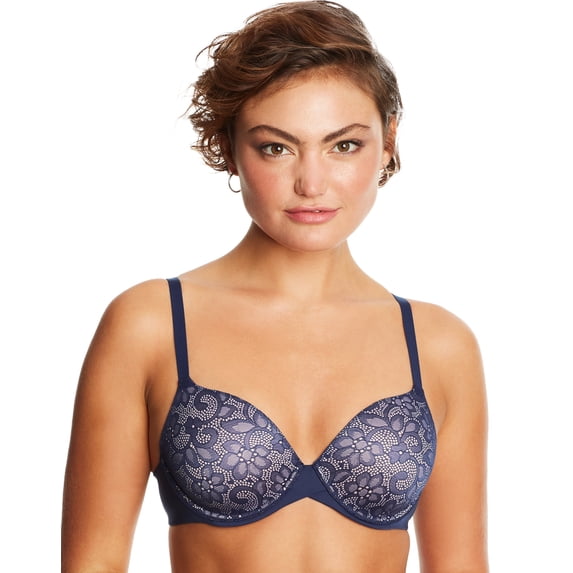 Maidenform Women's One Fab Fit 2.0 Everyday Modern Demi Underwire Bra Style DM7543
