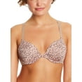 thumbnail image 1 of Maidenform Women's One Fab Fit 2.0 Modern Demi Racerbck Bra, Washed Leopard/Soft Pink, 38C, 1 of 2