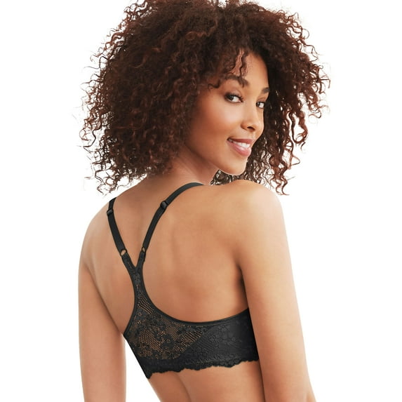 Maidenform T-Shirt Bra One Fab Fit Extra Coverage T-Back Front Closure Underwire 7112