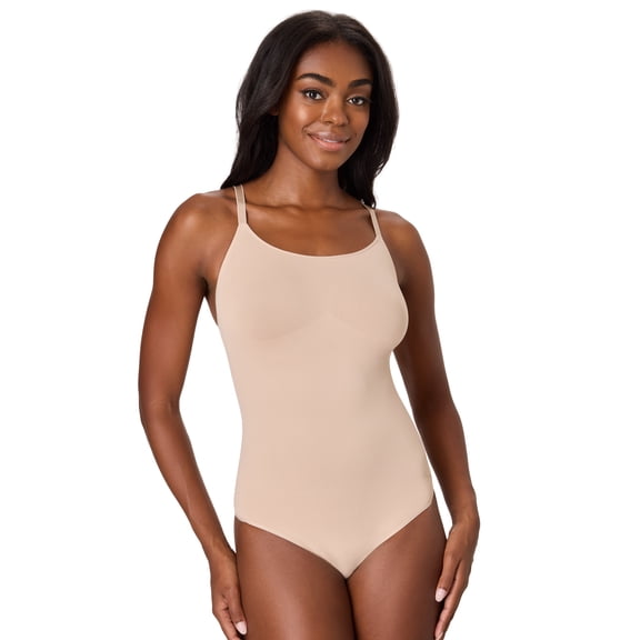 Maidenform Women's Seamless Shaping Thong Bodysuit, Sizes S-3XL