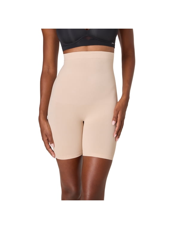 Women's Shapewear Seamless Firm Control Thigh Slimmer, Sizes up to 3XL
