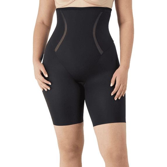 Maidenform Women's Shapewear Firm Control High Waist Mid Thigh Body Shaper Shorts, Sizes up to 3XL