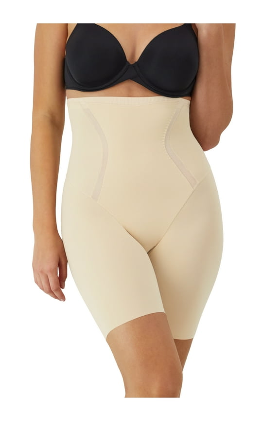 Womens Shapewear with Tummy Control, High Waist Mid Thigh Body Shaper Shorts FP5001 Sizes S-3XL