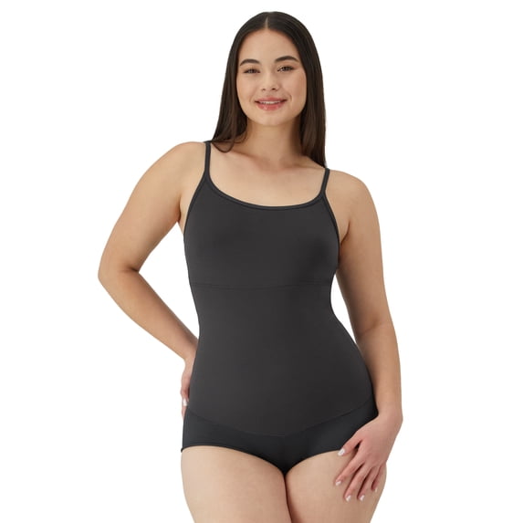 Maidenform Womens Shapewear, Firm Tummy Control Body Shaper, Smoothing No-Show Slimming Shapewear, W83055