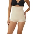 thumbnail image 1 of Maidenform Womens Shapewear with Tummy Control, Cool Comfort High-Waist Body Shaper Boy Shorts, F82107 Sizes S-3XL, 1 of 6