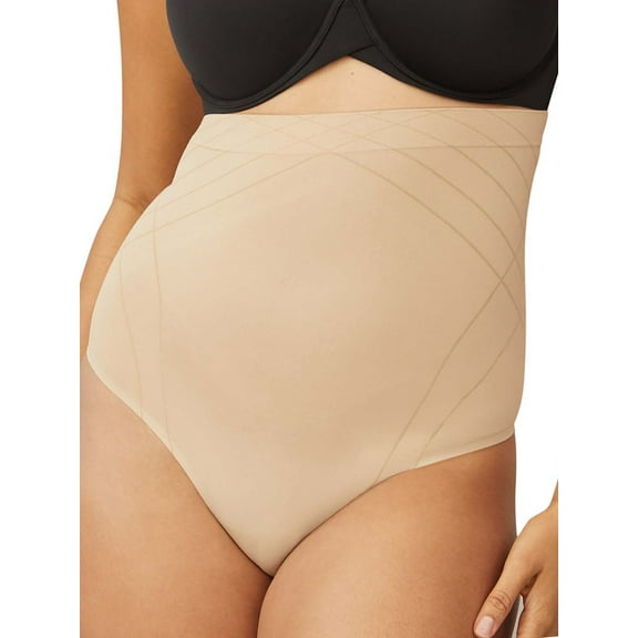 Maidenform Women's Shapewear Feel Good Fashion Thong, Style FLS079, Sizes up-to 3XL