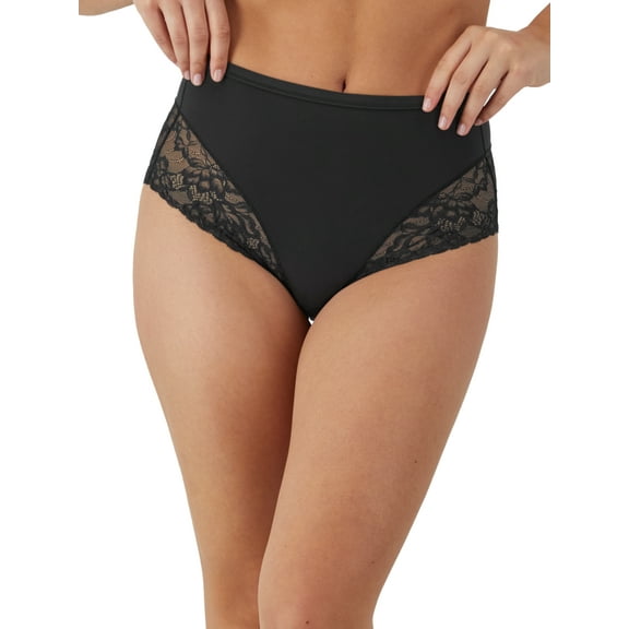 Maidenform Women's Shapewear Firm Control Lace Brief, Style FLSL02, Sizes up-to 3XL