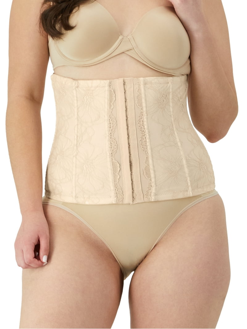 Maidenform Women's Shapewear Lace Waist Trainer, Firm Control