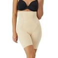 thumbnail image 1 of Maidenform Womens Shapewear with Tummy Control, High Waist Mid Thigh Body Shaper Shorts FP5001 Sizes S-3XL, 1 of 6