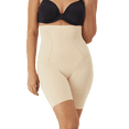 thumbnail image 1 of Maidenform Women's Shapewear Firm Control High Waist Mid Thigh Body Shaper Shorts, Sizes up to 3XL, 1 of 7