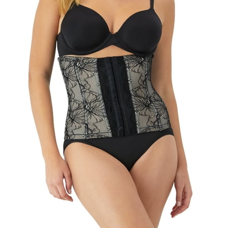 Maidenform Women’s Shapewear Extra Firm Control Lace Waist Trainer, Sizes up to 3XL