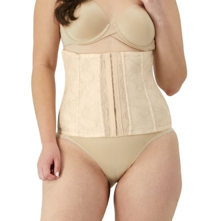 Maidenform Women’s Shapewear Extra Firm Control Lace Waist Trainer, Sizes up to 3XL
