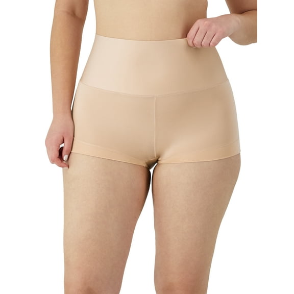 Maidenform Women’s Shapewear Mid Waist Shaping Boyshorts, FP0050 Sizes S-3XL