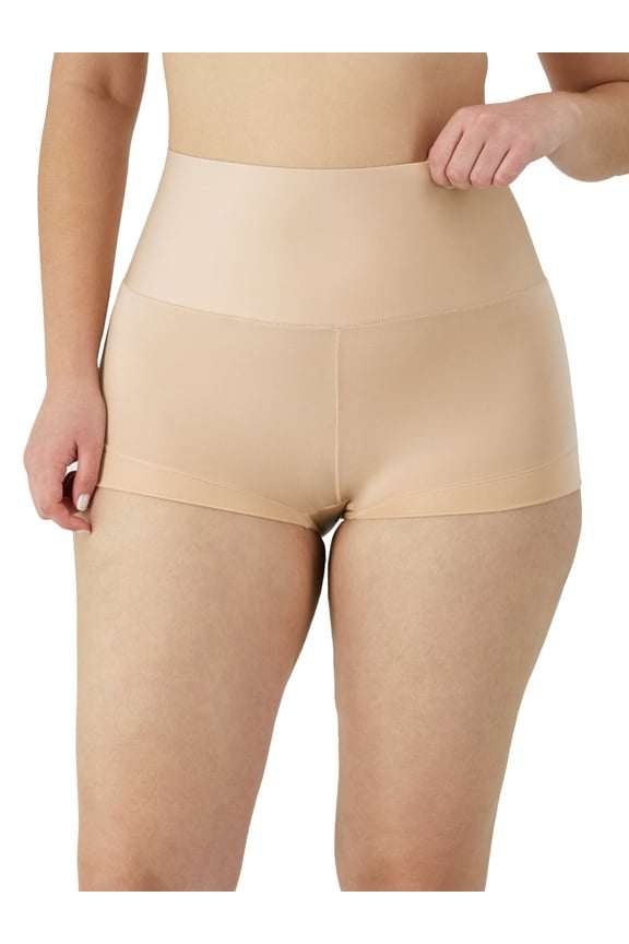 Women’s Shapewear Mid Waist Shaping Boyshorts, FP0050 Sizes S-3XL
