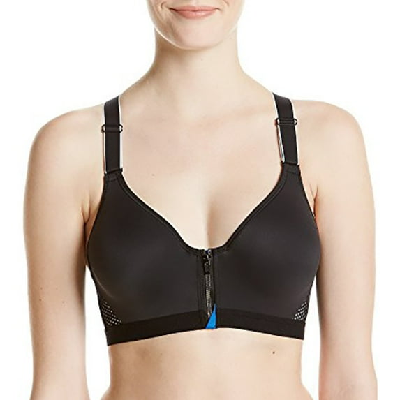 Maidenform Women's Sport Secure Zip Front Underwire Racerback - DM7991