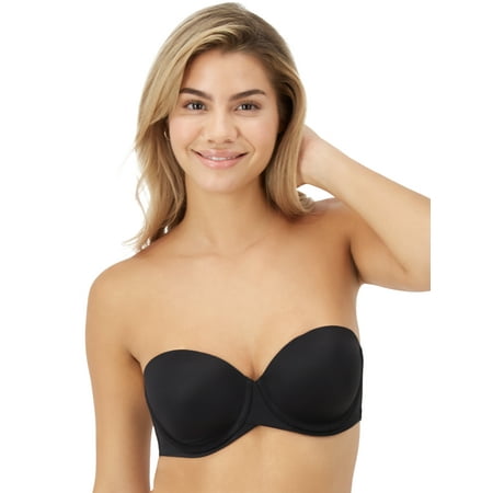 Maidenform Women's Stay Put Strapless Push Up Underwire Bra, Style SN6990