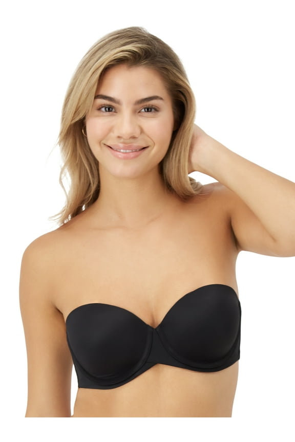 Women's Stay Put Strapless Push Up Underwire Bra, Style SN6990