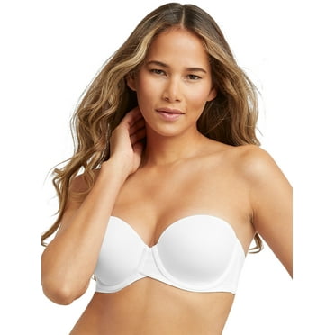 Maidenform Women's Stay Put Strapless Push Up Underwire Bra, Style SN6990