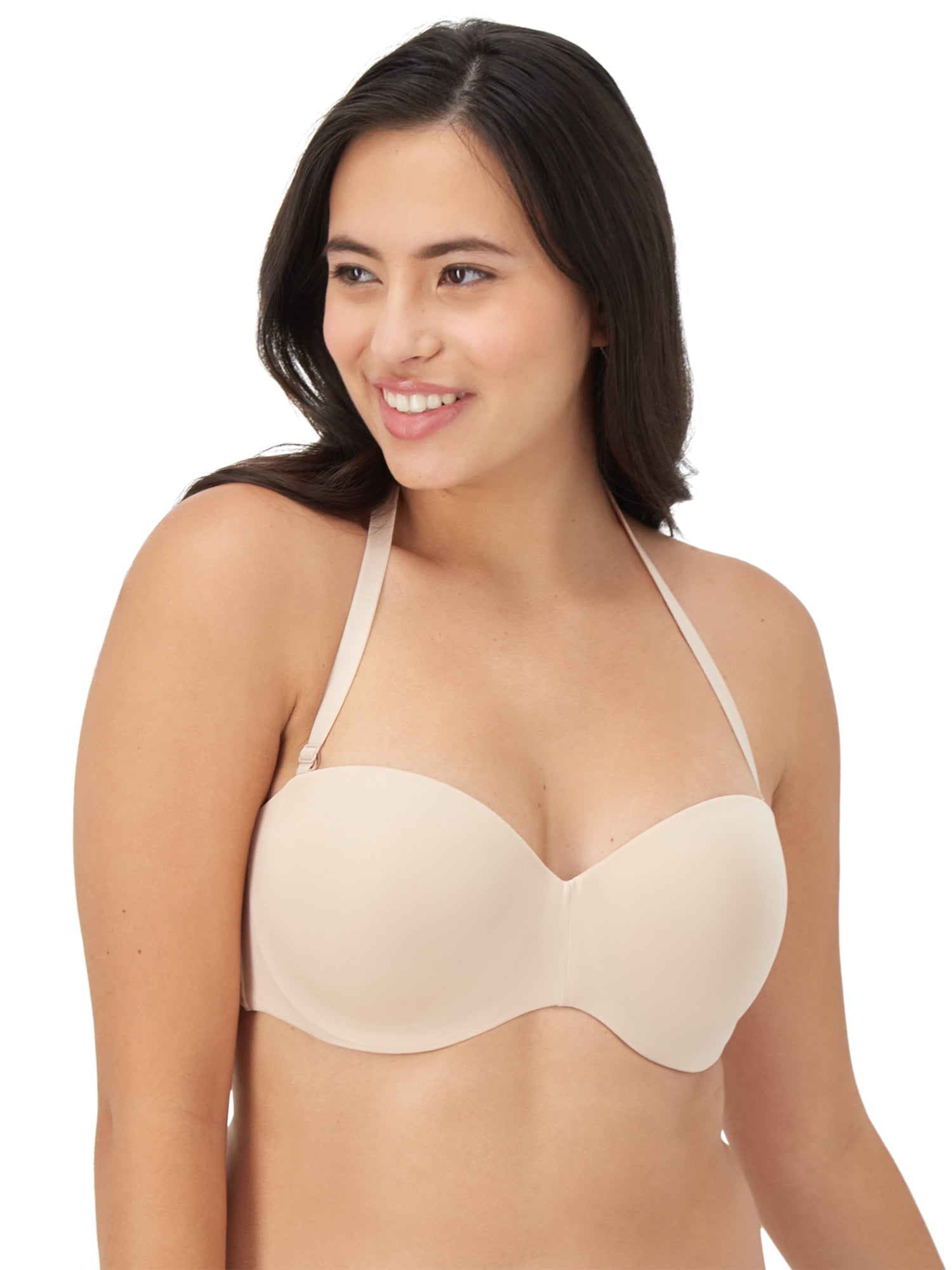 Just My Size Women's Undercover Slimming Wirefree Plus Size Bra (J228),  White, 50DD
