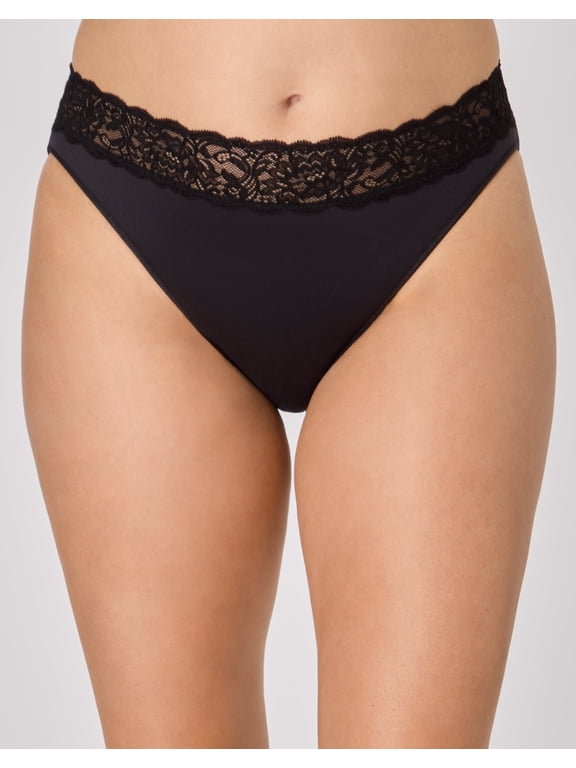 Women's Underwear Brief, High-Rise Lace Panties Black S