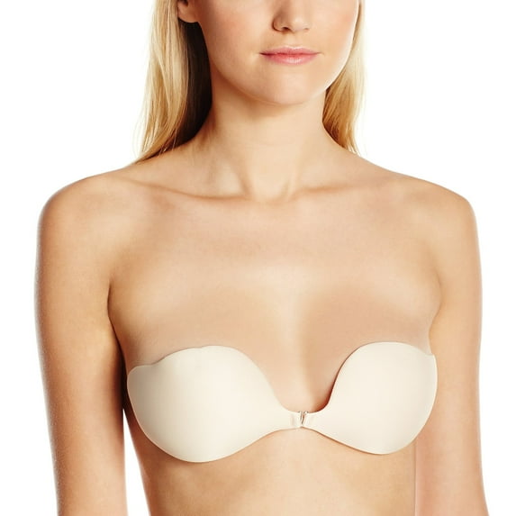 Maidenform Womens Adhesive Hook Clip Bra, D, Nude