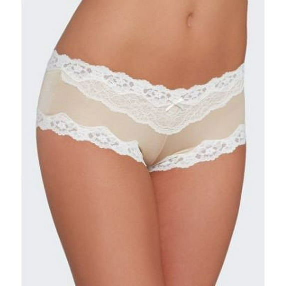 Maidenform Womens Cheeky Scalloped Lace Hipster Panty
