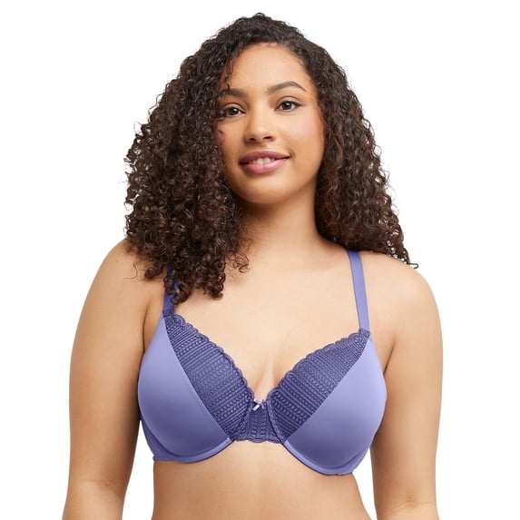 Maidenform Womens Comfort Devotion Embellished Extra Coverage Bra, 34D
